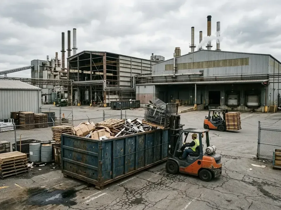 industrial-factory-scrap-conta-003 — frequently asked questions, Cheap Roll-off Dumpster Rentals in Briar Chapel, NC